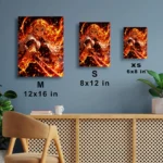 Slayer Rengoku Metal Poster Wall Decor -
  A - Image 6
