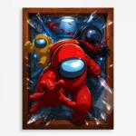 AU Metal Poster Wall Decor