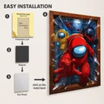 AU Metal Poster Wall Decor - Image 2
