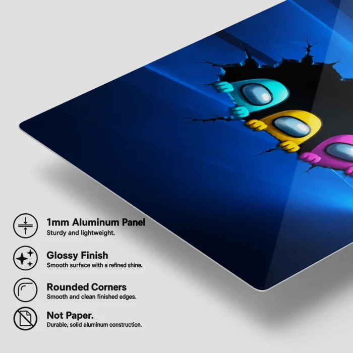 AU Metal Poster Wall Decor - I - Image 6