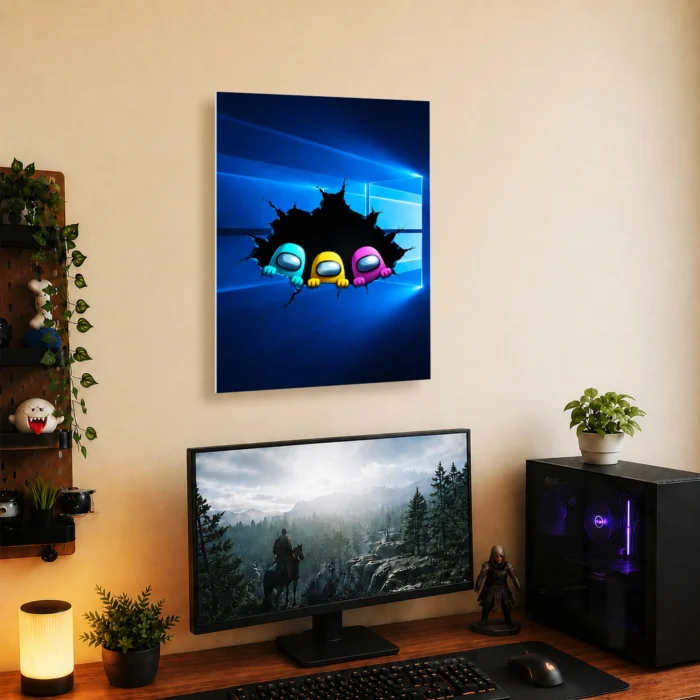 AU Metal Poster Wall Decor - I - Image 5