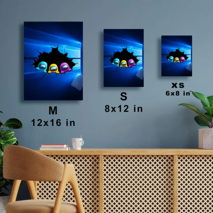AU Metal Poster Wall Decor - I - Image 7