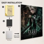 FFVII Metal Poster Wall Decor - B - Image 2