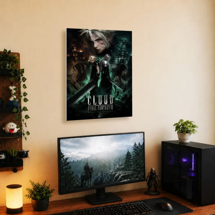 FFVII Metal Poster Wall Decor - B - Image 4