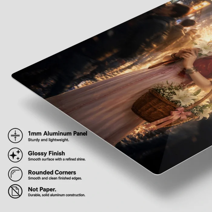 FFVII Cloud Strife Metal Poster Wall Decor - Image 6