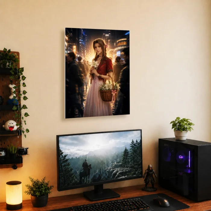 FFVII Cloud Strife Metal Poster Wall Decor - Image 5
