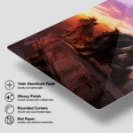 FFVII Aerith Gainsborough Metal Poster Wall Decor - Image 6