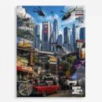 FFVII Metal Poster Wall Decor - C