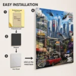 FFVII Metal Poster Wall Decor - C - Image 2