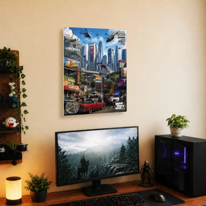 FFVII Metal Poster Wall Decor - C - Image 5