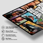 GTA V Metal Poster Wall Decor - Image 5