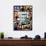 GTA V Metal Poster Wall Decor - Image 3