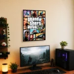 GTA V Metal Poster Wall Decor - Image 4