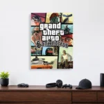 GTA V Metal Poster Wall Decor - A - Image 3