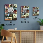 GTA V Metal Poster Wall Decor - A - Image 6