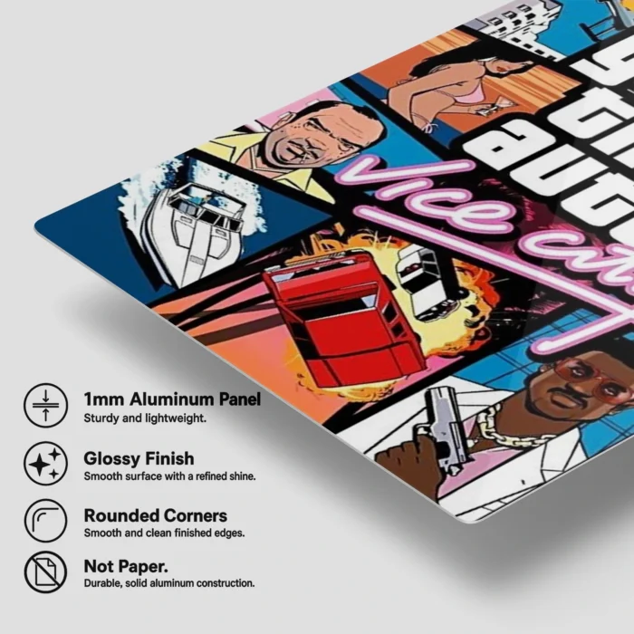 GTA: San Andreas Metal Poster Wall Decor - Image 5