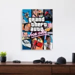 GTA: San Andreas Metal Poster Wall Decor - Image 3