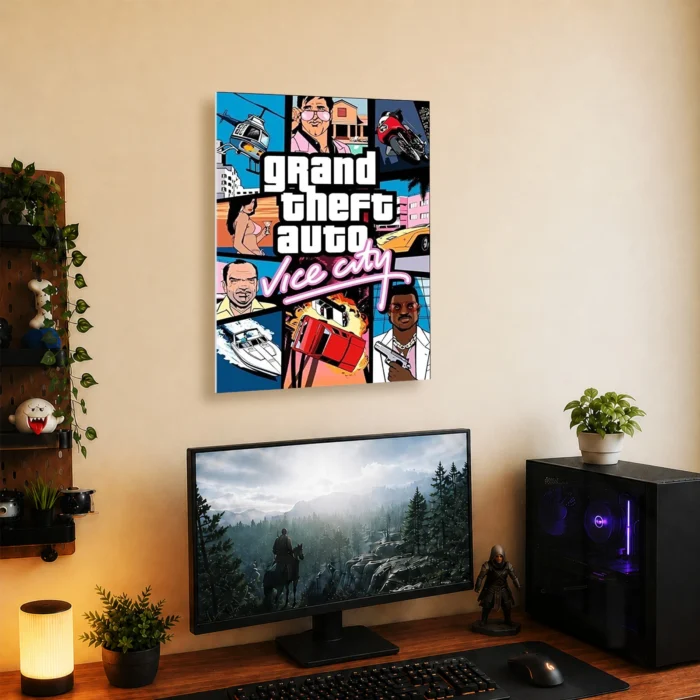 GTA: San Andreas Metal Poster Wall Decor - Image 4