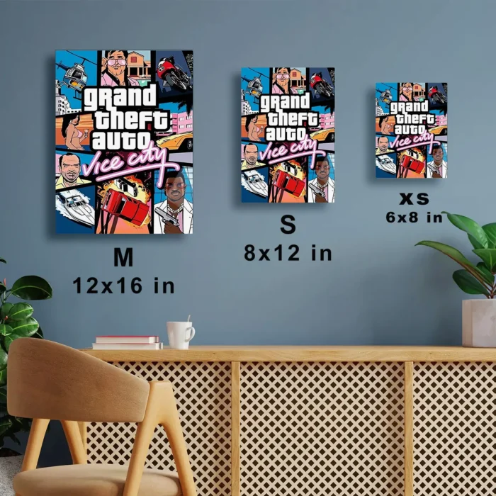 GTA: San Andreas Metal Poster Wall Decor - Image 6