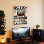 GTA: Vice City Metal Poster Wall Decor - Image 4