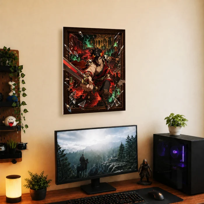 Hades Zagreus Metal Poster Wall Decor - Image 5