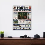 Hades Metal Poster Wall Decor - Image 3