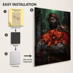 Hades Metal Poster Wall Decor - Image 2