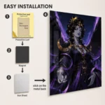 Hades Nyx Metal Poster Wall Decor - Image 2