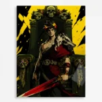 Hades Zagreus Metal Poster Wall Decor - A