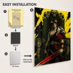 Hades Zagreus Metal Poster Wall Decor - A - Image 2