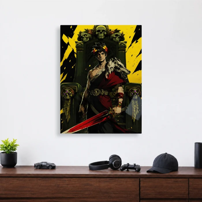 Hades Zagreus Metal Poster Wall Decor - A - Image 4