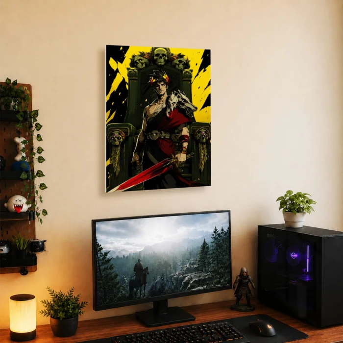 Hades Zagreus Metal Poster Wall Decor - A - Image 5