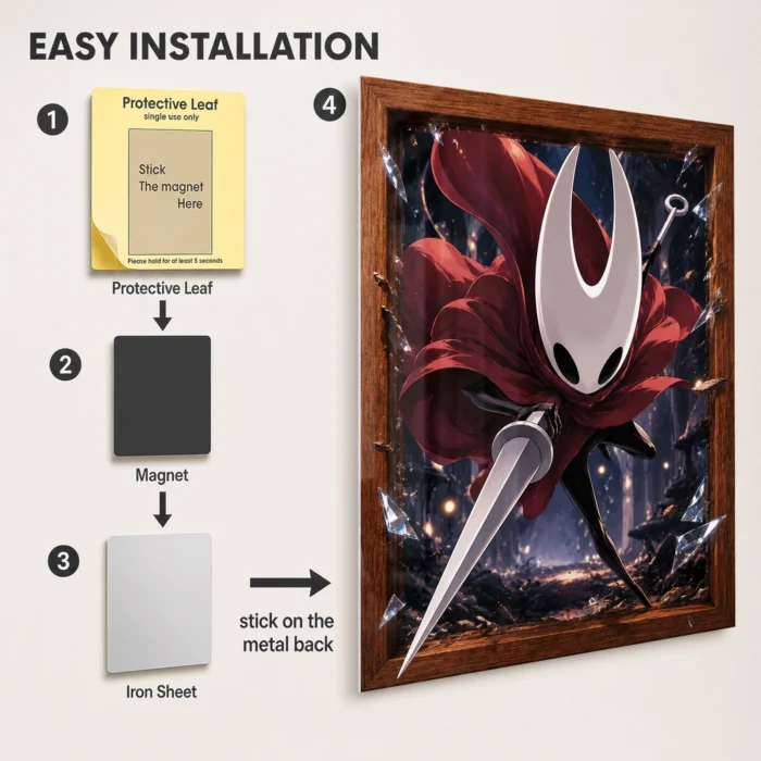 HK Hornet Metal Poster Wall Decor - Image 2