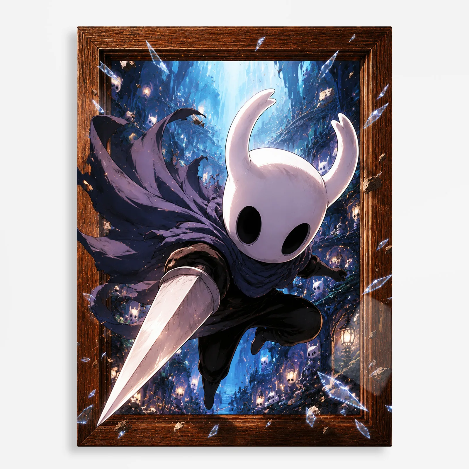 video game metal poster (118) s1 HK The Knight Metal Poster Wall Decor - Image 1
