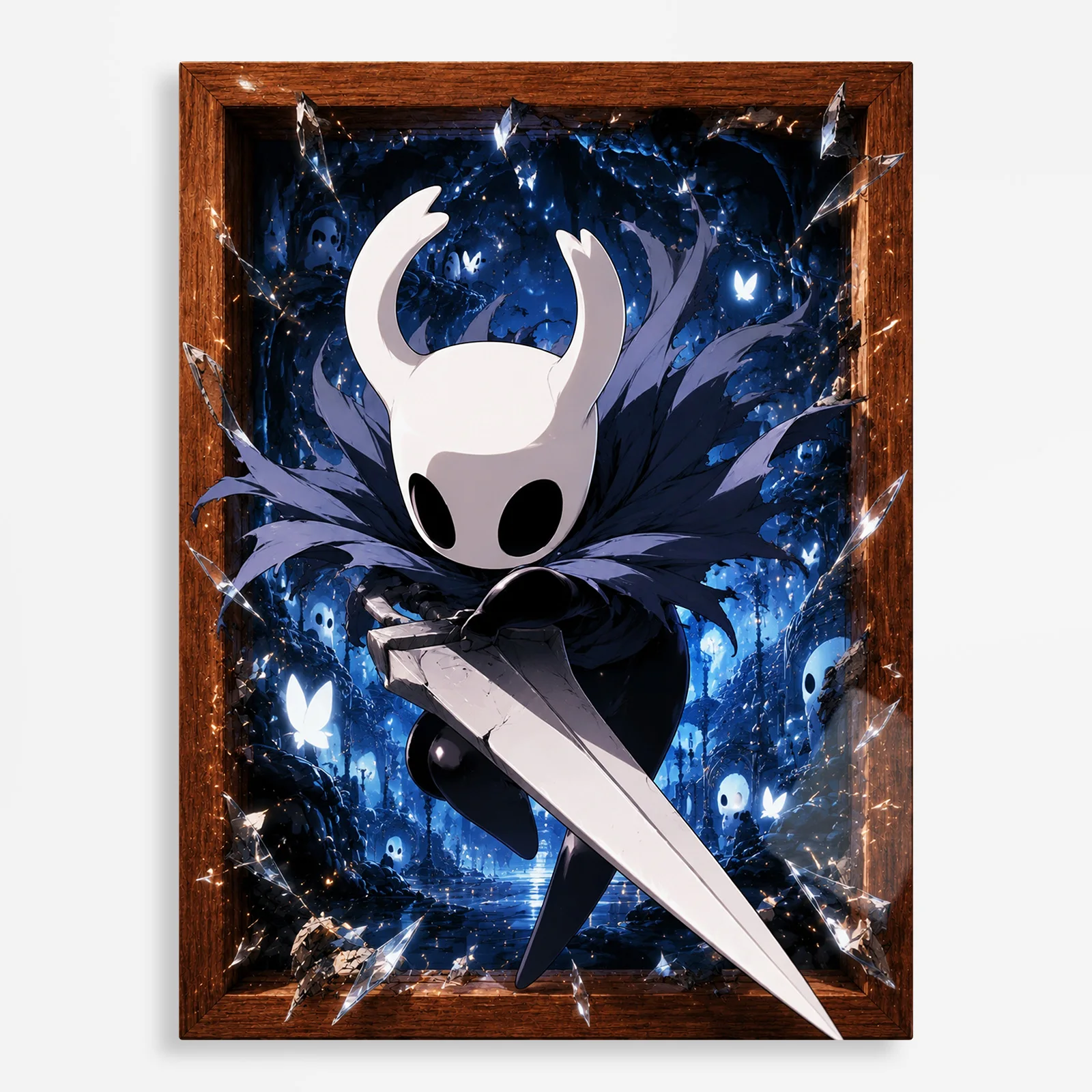video game metal poster (119) s1 HK The Knight Metal Poster Wall Decor - A - Image 1