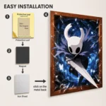 HK The Knight Metal Poster Wall Decor - A - Image 2