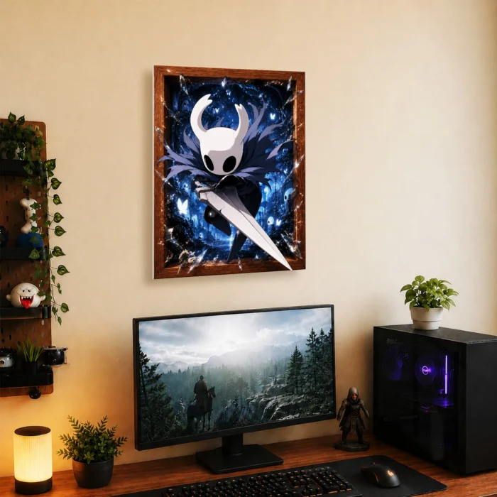 HK The Knight Metal Poster Wall Decor - A - Image 4