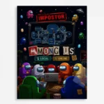 AU Metal Poster Wall Decor - J