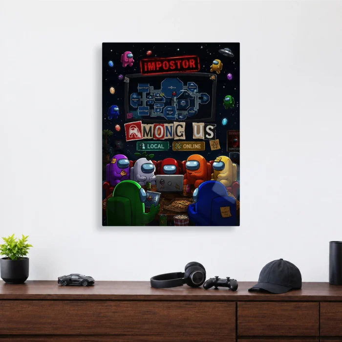 AU Metal Poster Wall Decor - J - Image 4