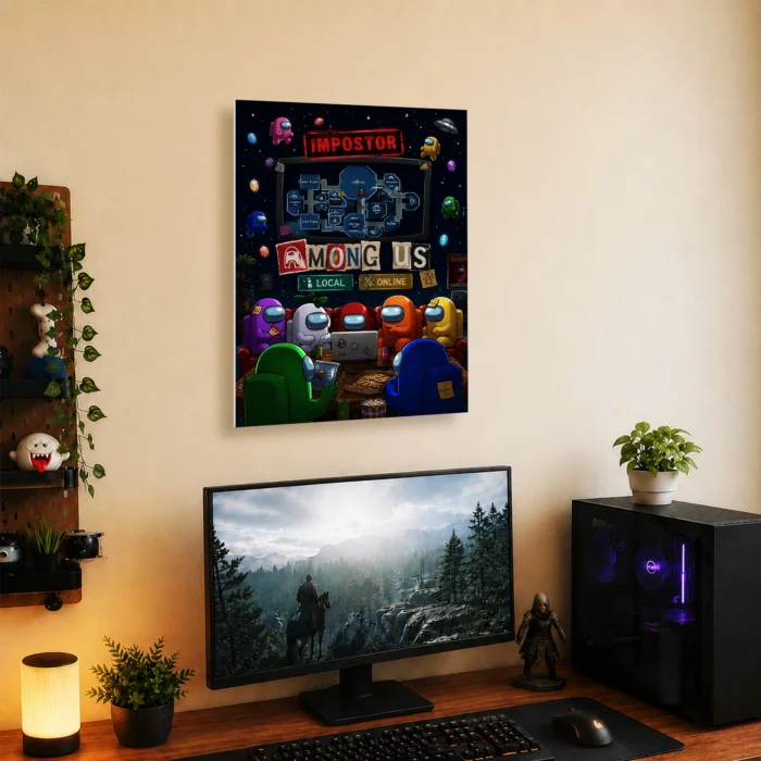 AU Metal Poster Wall Decor - J - Image 5