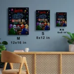 AU Metal Poster Wall Decor - J - Image 7