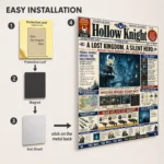 HK Metal Poster Wall Decor - A - Image 2