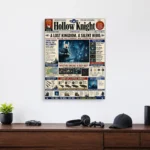 HK Metal Poster Wall Decor - A - Image 3