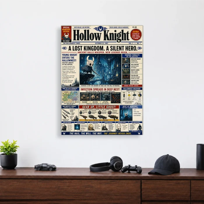 HK Metal Poster Wall Decor - A - Image 3