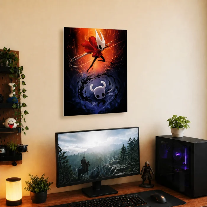HK The Knight Metal Poster Wall Decor - B - Image 4