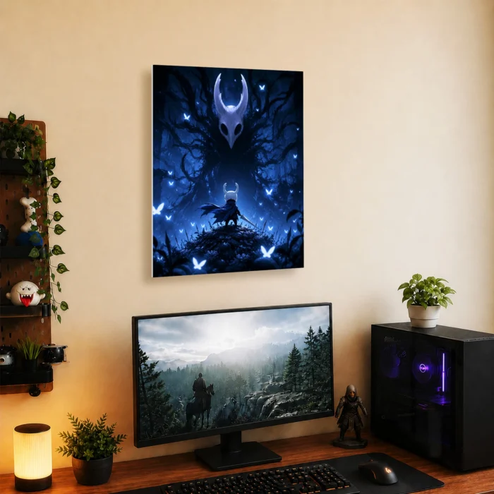 HK The Knight Metal Poster Wall Decor - C - Image 4