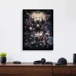 HK Metal Poster Wall Decor - D - Image 3