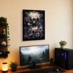 HK Metal Poster Wall Decor - D - Image 4