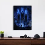 HK The Knight Metal Poster Wall Decor - D - Image 3