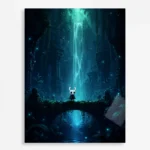 HK The Knight Metal Poster Wall Decor - E